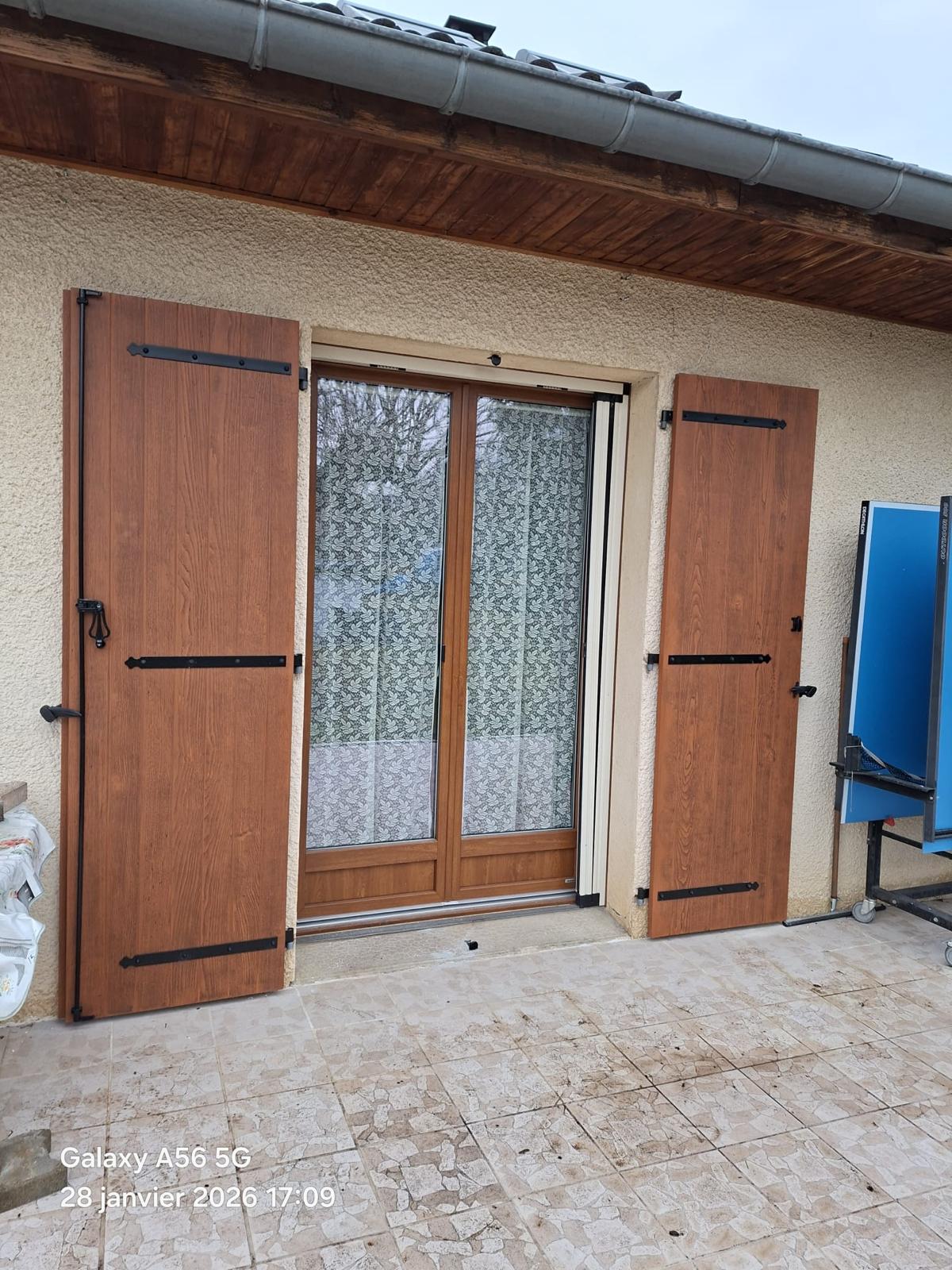 volet composite - volet battant composite - installateur chambéry